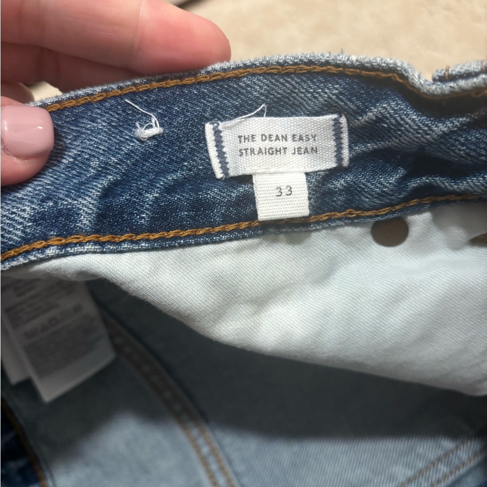 Madewell Easy Dean Straight Jeans - Picture 3 of 10